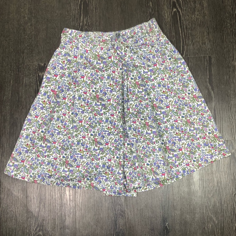 Vintage 90’s Cottagecore Floral Skort